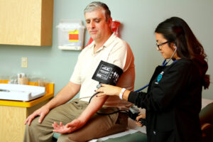 Chiricahua Acute Care blood pressure check
