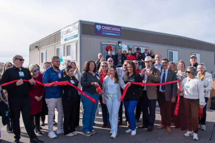 Chirichaua ribbon cutting grand opening Willcox Clninc