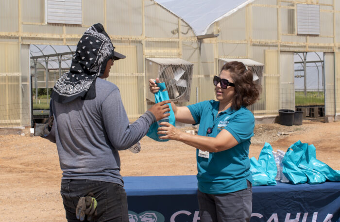 Chiricahua Community outreach team helping the Community